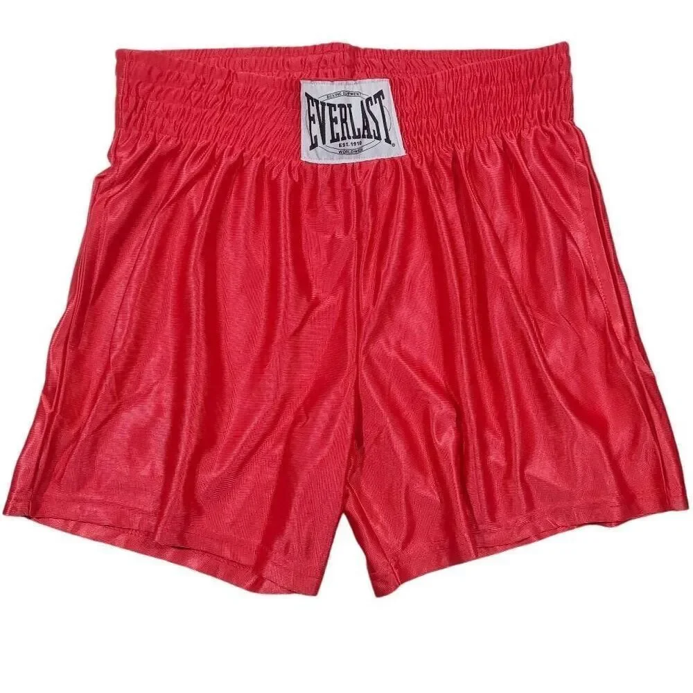 Everlast Red Boxing Shorts -P - Picture 1 of 4